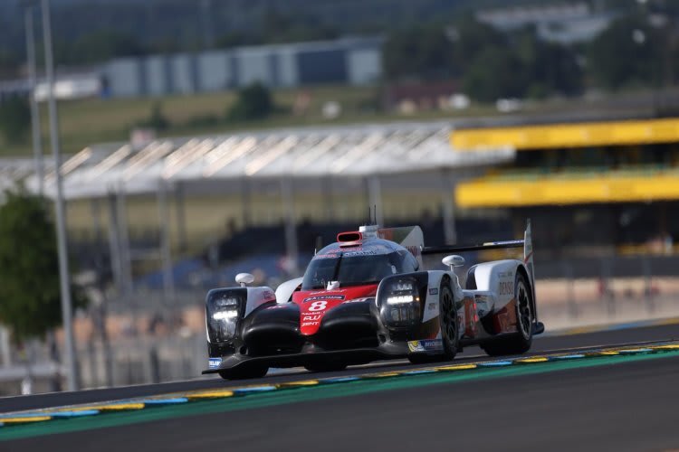 Der Toyota Ts050 von Buemi/Nakajima/Davidson
