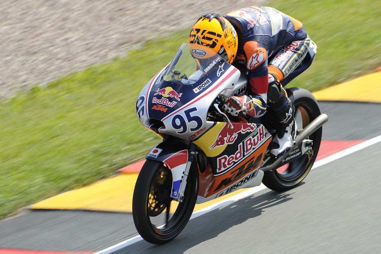 Scott Deroue im Red Bull Rookies-Cup 2013