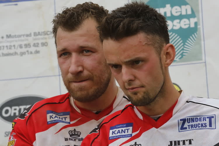 Die Deutschen Meister 2015 Joris Hendrickx - Kaspars Liepins