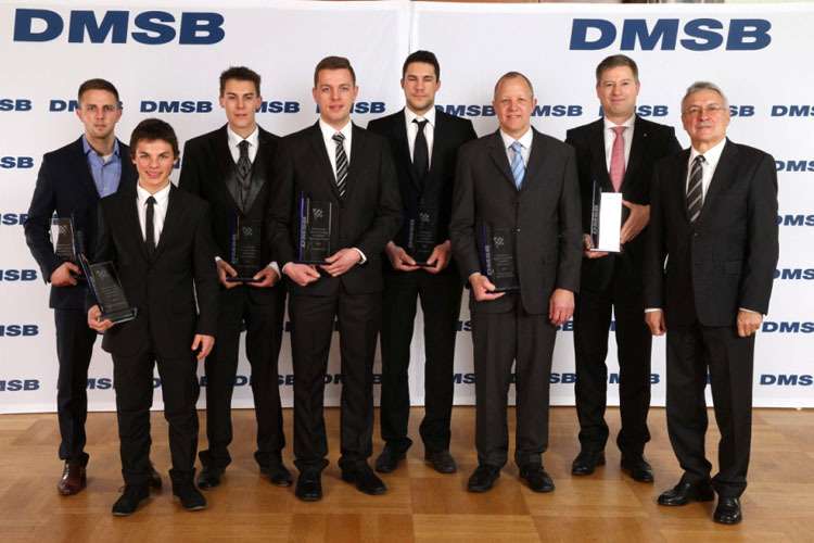 Die IDM-Sieger hatten sich fein gemacht