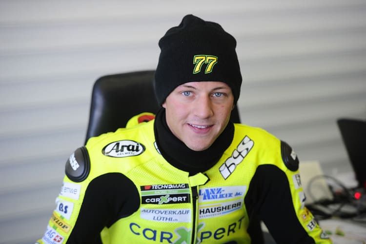 Dominique Aegerter glaubt, dass er 2015 um den Moto2-Titel kämpfen kann