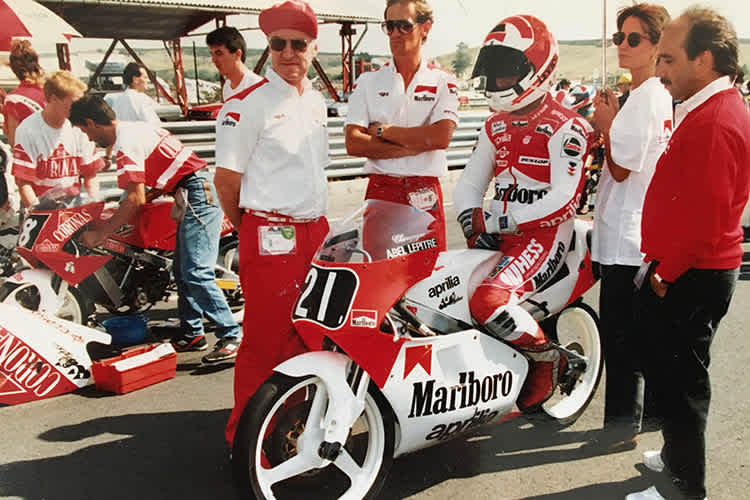 Stefan Dörflingers letztes Rennen: Hungaroring-GP 1990 mit der Aprilia 125