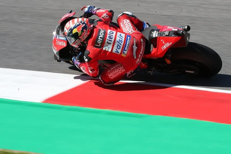Andrea Dovizioso setzte sich im Q1 durch
