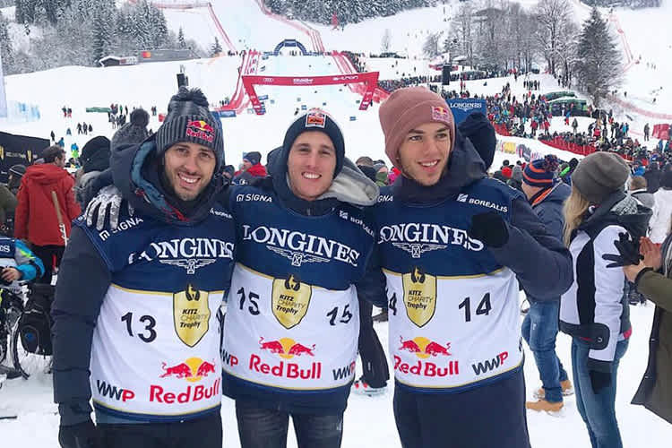 Dovizioso, Pol Espargaró und Pierre Gasly