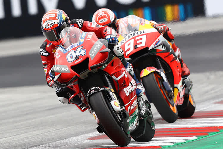 Österreich-GP 2019: Andrea Dovizioso besiegt Marc Márquez