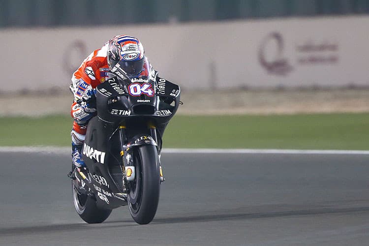 Andrea Dovizioso mit Ducatis neuster aerodynamischer Entwicklung