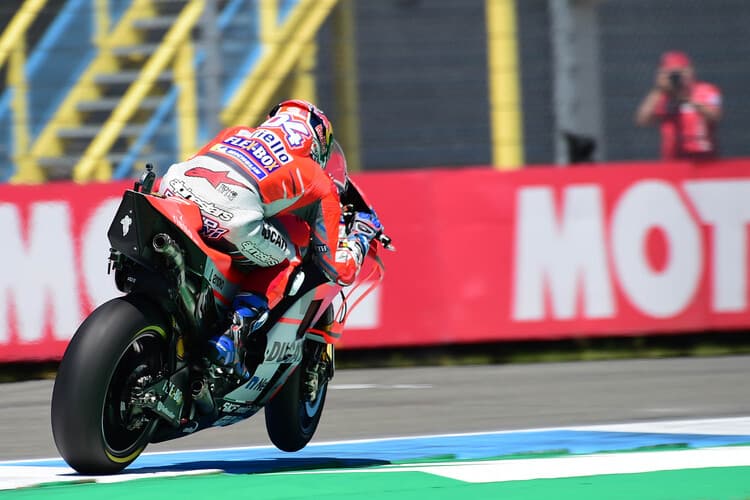 Ducati-Star Andrea Dovizioso in Assen