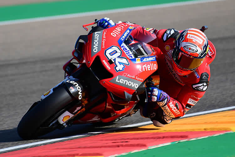 Andrea Dovizioso in Aragón