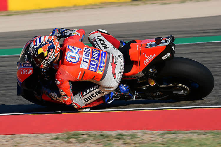 Andrea Dovizioso sieht die Top-3 auf einem Niveau
