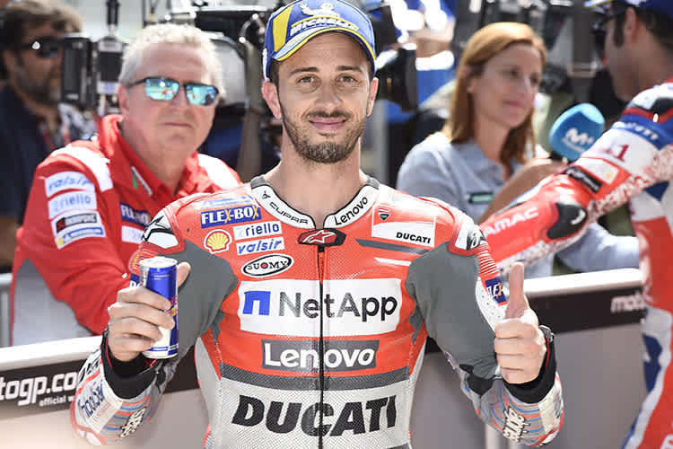 Der WM-Zweite Andrea Dovizioso