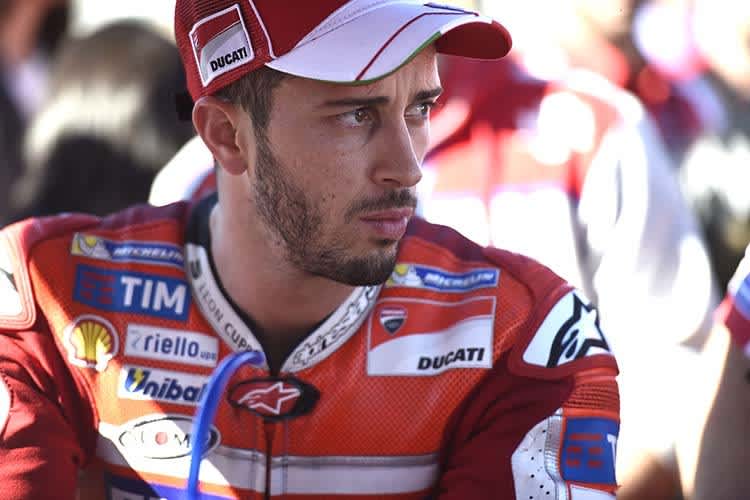 Andrea Dovizioso auf seiner Ducati Desmosedici GP
