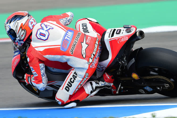 Andrea Dovizioso: nur sieben Motoren in der Saison 2016