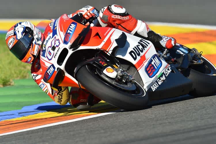 Andrea Dovizioso auf Michelin