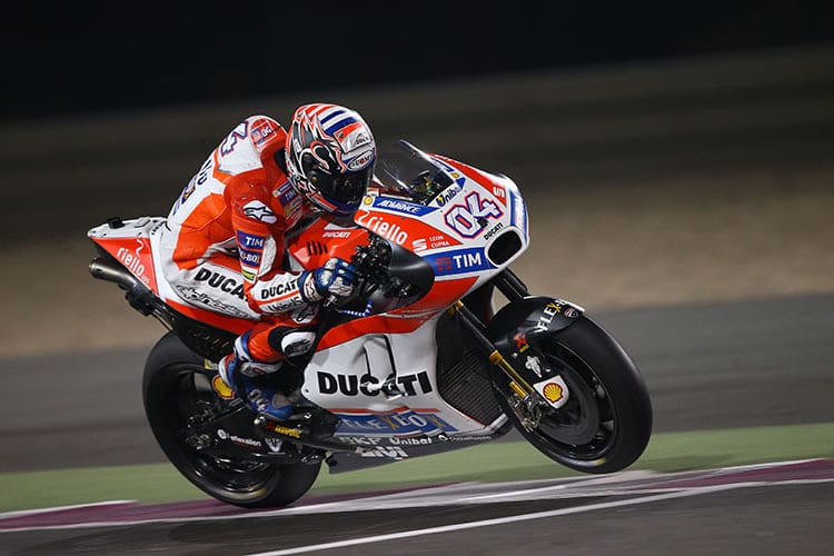 Andrea Dovizioso in Katar