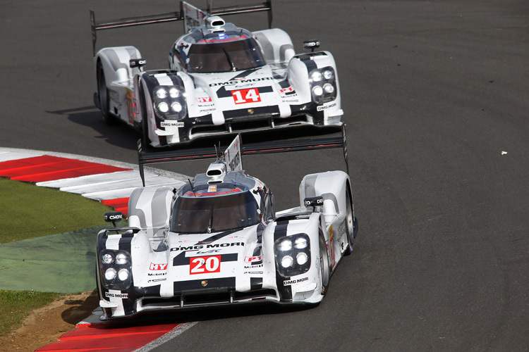 Porsche-Doppelspitze im letzten Training vor dem Qualifying
