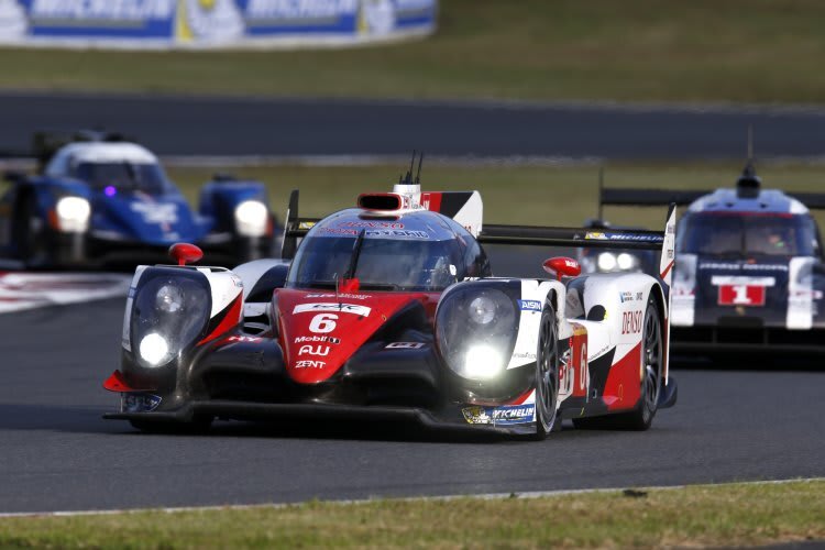 Sieger in Fuji: Der Toyota TS050 Hybrid von Stéphane Sarrazin, Mike Conway und Kamui Kobayashi 