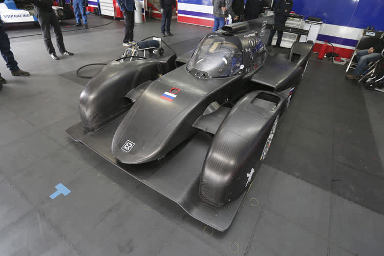 Bisher steht der BR01 noch in der Box