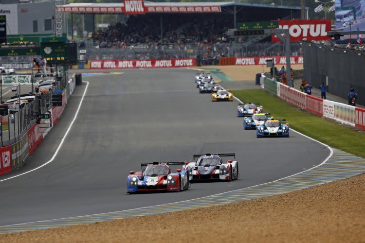 Schon 2016 fuhren die LMP3 beim ‚Road to Le Mans‘ im Vorfeld des grossen 24h-Rennens
