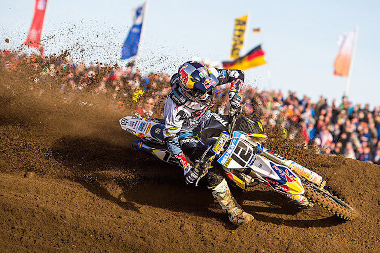 Max Nagl zeigte mit seiner Husqvarna eine tolle Show
