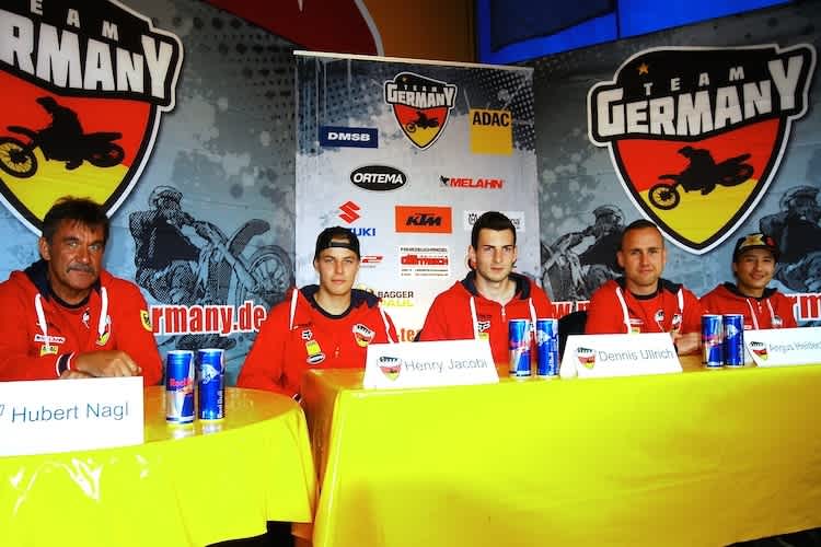 Huber Nagl, Henry Jacobi, Dennis Ullrich, Angus Heidecke und Brian Hsu (v.l.)