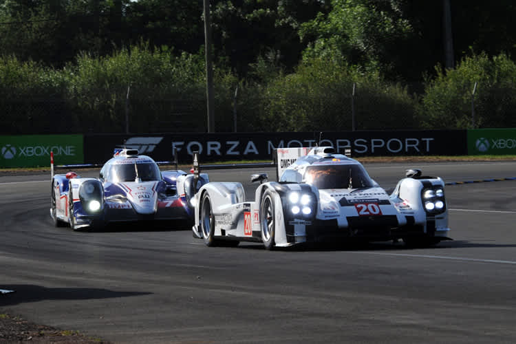 Porsche schlug sich achtbar
