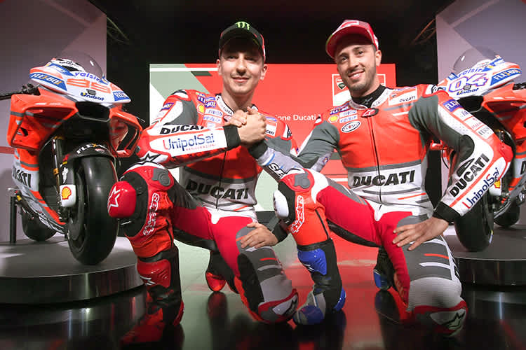 Jorge Lorenzo und Andrea Dovizioso