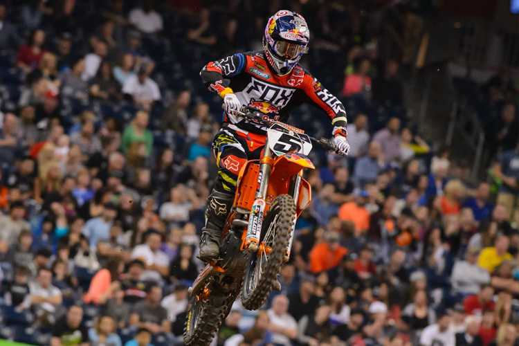 Aufholjagd nach Sturz: Ryan Dungey