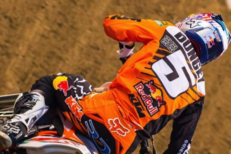 Ryan Dungey gewinnt auch in Indianapolis