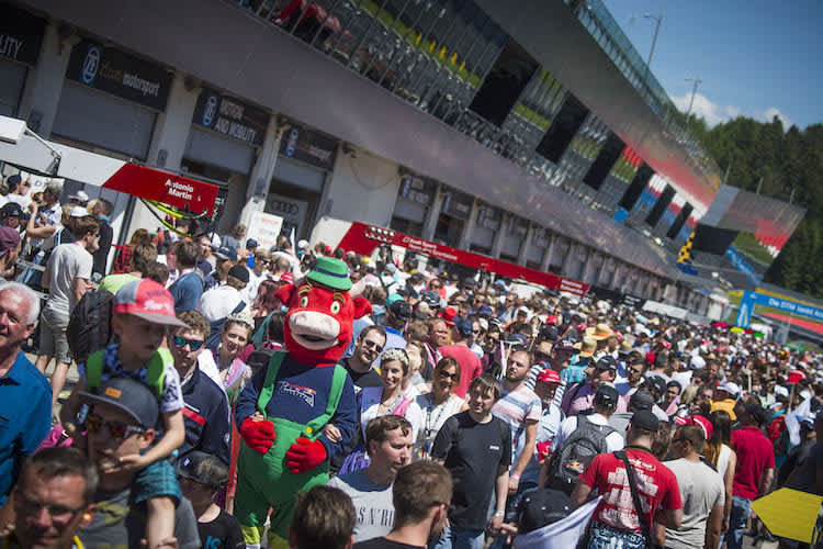 Am Red Bull Ring werden reichlich Fans erwartet