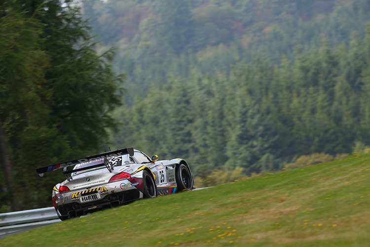 Stark besetzt: Die beiden belgischen Z4 von BMW Sports Trophy Team Marc VDS
