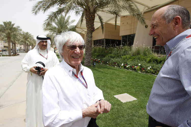 Bernie Ecclestone und Ron Dennis