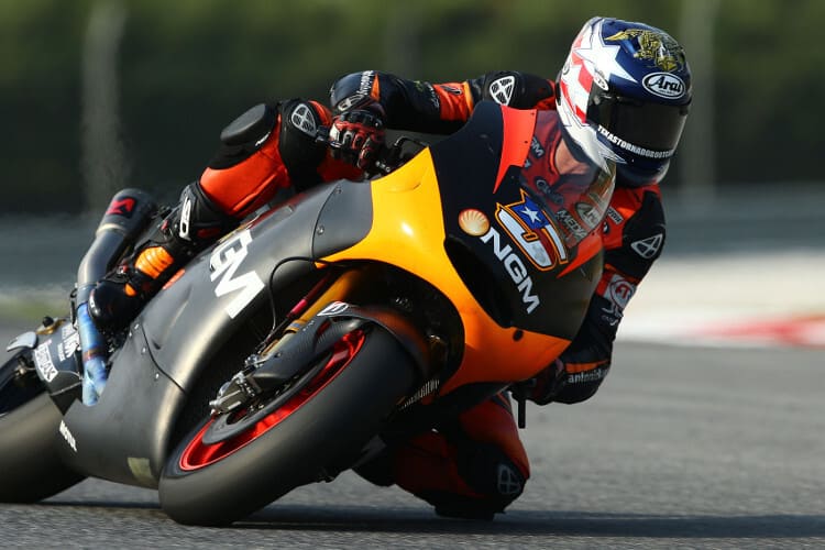 Colin Edwards auf der Forward-Yamaha