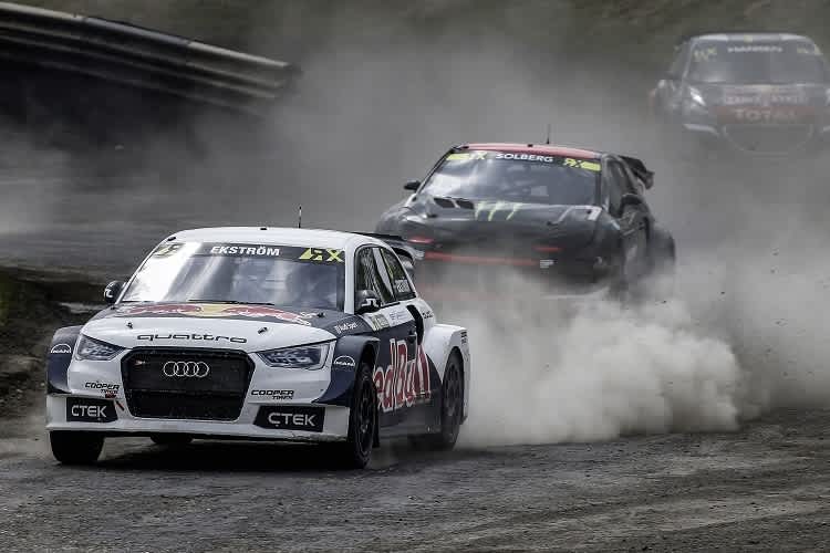 Mattias Ekström in Front