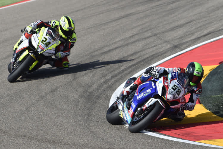 Eugene Laverty (58) hatte über Toni Elias nichts Gutes zu sagen