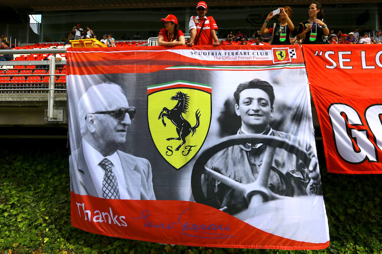 Die Fans haben Enzo Ferrari nie vergessen