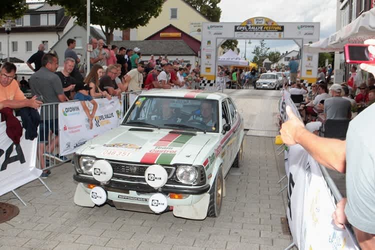 Die Rallye-Meile in Daun