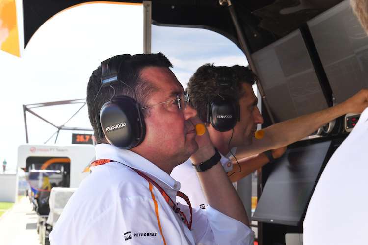 McLaren-Renndirekto Eric Boullier: «Ron Dennis gewährt mir alle Freiheiten, das Team neu zu organisieren»