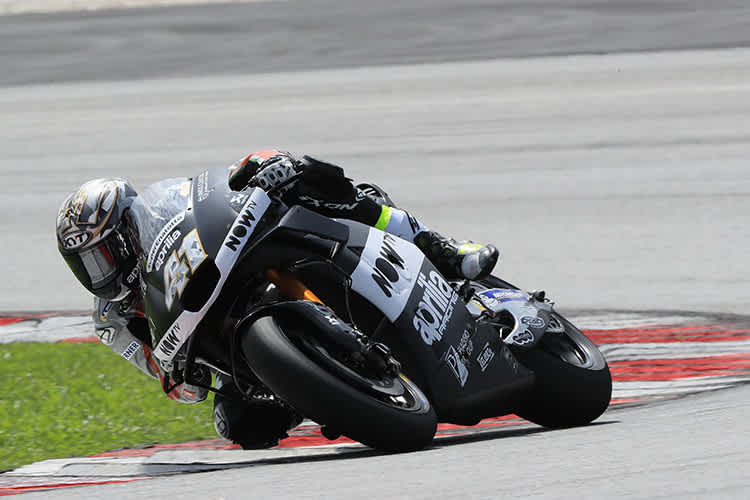 Aleix Espargaró auf seiner Aprilia