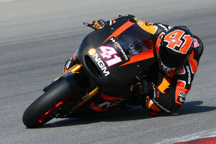 Open-Pilot Aleix Espargaró reihte sich hinter Rossi, Pedrosa und Dovizioso ein