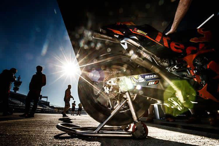 Die KTM von Pol Espargaró in Jerez