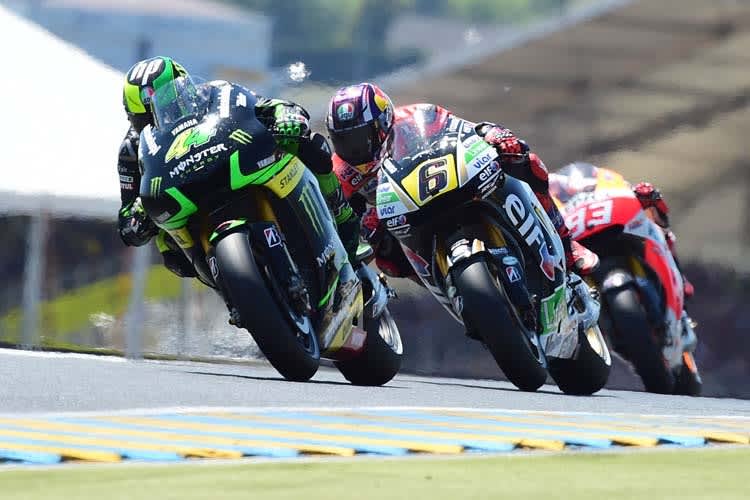 Rookie Pol Espargaró in Le Mans