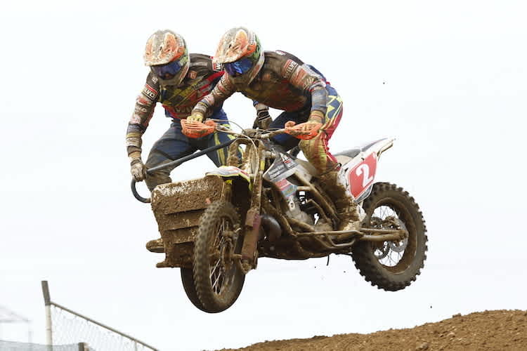 Etienne Bax, hier noch mit Kaspars Stupelis