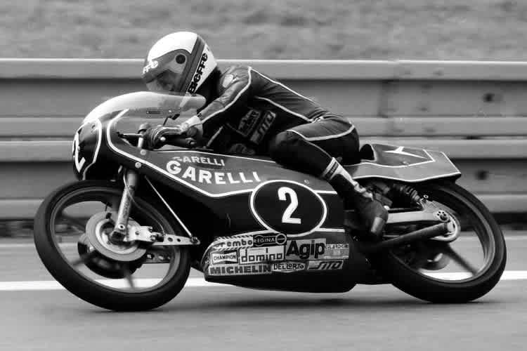 Eugenio Lazzarini (Italien/Garelli 125ccm) - 1982 in Brünn