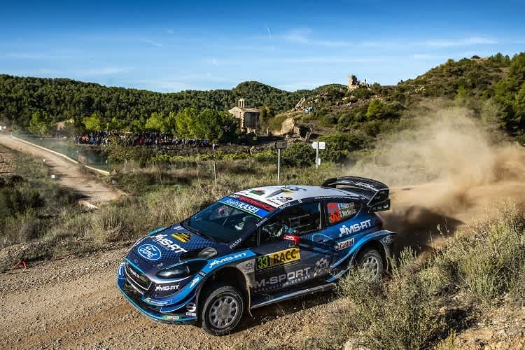 Elfyn Evans war mit seiner Leistung nicht ganz zufrieden