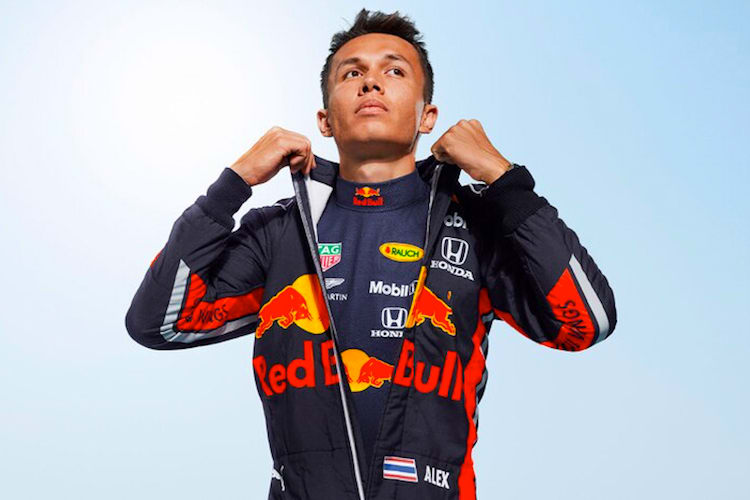 Der Thai-Brite Alex Albon