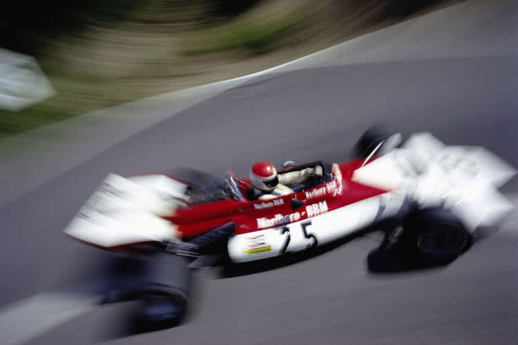 Helmut Marko in Clermont-Ferrand 1972, fotografiert von Rainer W. Schlegelmilch