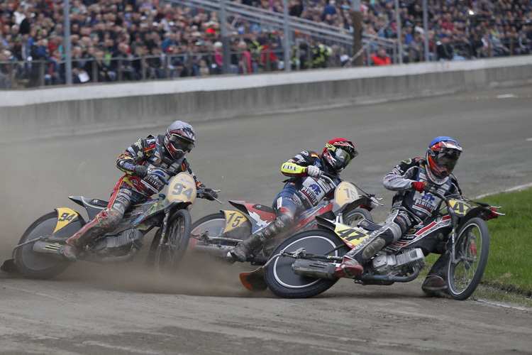 In Vechta: Dirk Fabriek, Michael Härtel und Erik Riss (v.l.)