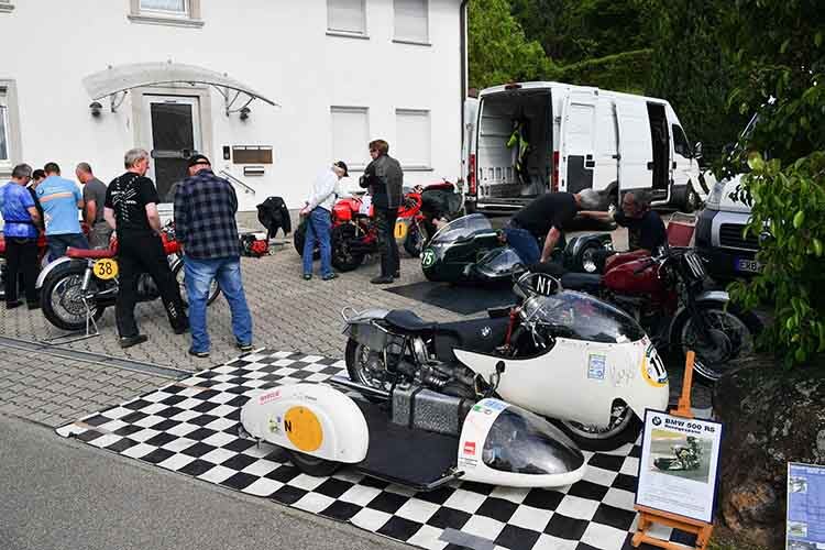 Das Weltmeister-BMW-Gespann von Fath aus dem Jahr 1960