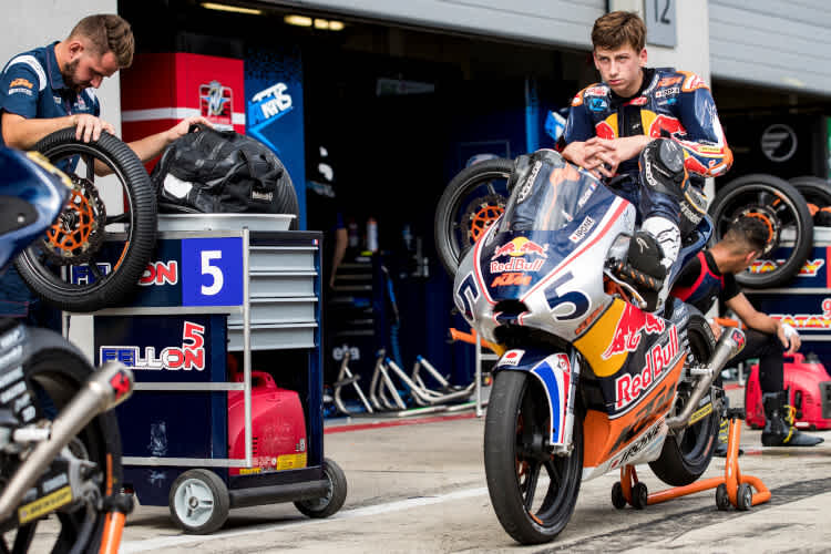 Lorenzo Fellon hat die Startnummer von Johann Zarco übernommen