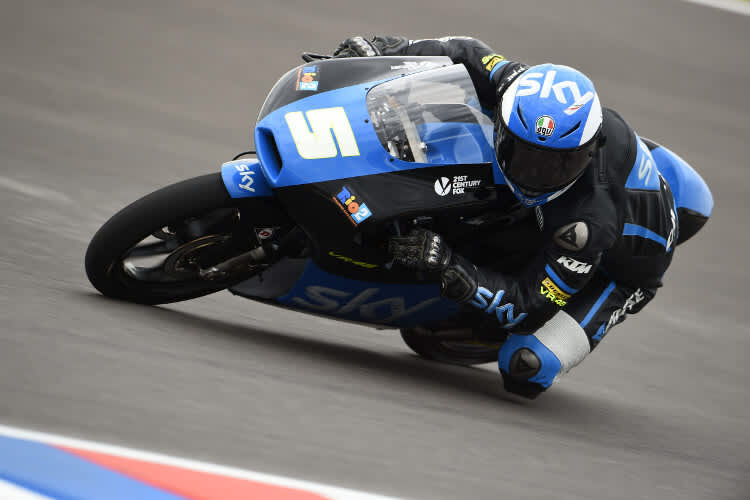 Romano Fenati blüht in Valentino Rossis Team wieder auf